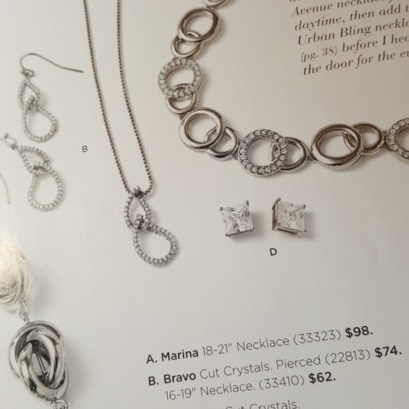 SALE!! COLORFUL AC CZ's  Lia Necklace NWT - Picture 6 of 6